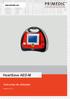 HeartSave AED-M Instruções de utilização MGA23710 / PT / A
