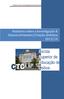 Relatório sobre a Investigação & Desenvolvimento/Criação Artística 2013/14