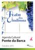 Agenda Cultural. Ponte da Barca