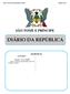 DIÁRIO DA REPÚBLICA SÃO TOMÉ E PRÍNCIPE S U M Á R I O GOVERNO. Terça - feira, 03 de Outubro de 2017 Número 144