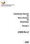 INSTITUTO NACIONAL DE ESTATÍSTICA REPÚBLICA DE MOÇAMBIQUE. Classificação Nacional De Bens e Serviços De Moçambique. Revisão 2. (CNBS-Rev.