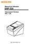 Manual de Utilizador SRP-330 Impressora Térmica Rev. 1.05