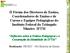 II Fórum dos Diretores de Ensino, Coordenadores de Ensino e de Cursos e Equipes Pedagógicas do Instituto Federal do Triângulo Mineiro IFTM