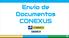 Envio de Documentos CONEXUS