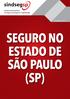 SETEMBRO/2016 SEGURO NO ESTADO DE SÃO PAULO (SP)