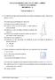 ESCOLA SECUNDÁRIA COM 3º CICLO D. DINIS COIMBRA 11º ANO DE ESCOLARIDADE MATEMÁTICA A. Ficha de revisão n.º 3