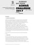 ACHIGÃ CHALLENGE 2017 powered by
