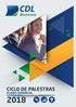 CDL CICLO DE PALESTRAS. Blumenau PLANO COMERCIAL