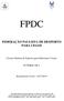 FPDC FEDERAÇÃO PAULISTA DE DESPORTO PARA CEGOS FUTEBOL DE 5. Regulamento Geral 2017/2018