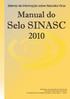 Selo SINASC Manual do. Sistema de Informação sobre Nascidos Vivos