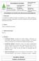 PROCEDIMENTOS INTERNOS PROCEDIMENTO DE GESTÃO DOS PROJETOS DE INVESTIMENTOS