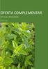 OFERTA COMPLEMENTAR. 1º Ciclo 2015/2016. Ciências. Men tha Spic ata Hort elã Verd e