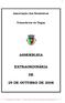 ASSEMBLEIA EXTRAORDINÁRIA 29 DE OUTUBRO DE 2008