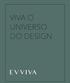 VIVA VIV O A UNIVERSO DO DESIGN 1