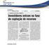 FECOMÉRCIO VEÍCULO: JORNAL DE HOJE DATA: EDITORIA: ECONOMIA. Classificação: Positiva