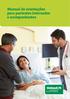 Manual de orientações para pacientes internados e acompanhantes