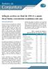 Conjuntura Março. Boletim de. Inflação acelera no final de 2014 e ajuste fiscal limita crescimento econômico este ano Aceleração inflacionária