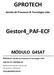 GPROTECH. Gestor4_PAF-ECF