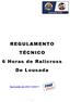 REGULAMENTO TÉCNICO 6 Horas de Ralicross De Lousada