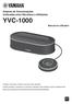 YVC Sistema de Comunicações Unificadas entre Microfone e Altifalante. Manual do utilizador