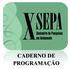 CADERNO DE PROGRAMAÇÃO