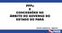 PPPs E CONCESSÕES NO ÂMBITO DO GOVERNO DO ESTADO DO PARÁ EVENTO SINDUSCON MAR/2016