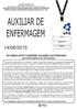 AUXILIAR DE ENFERMAGEM