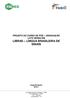 PROJETO DO CURSO DE PÓS GRADUAÇÃO LATO SENSU EM LIBRAS LÍNGUA BRASILEIRA DE SINAIS