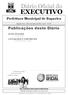 EXECUTIVO. Prefeitura Municipal de Itaparica. Segunda-Feira 28 de novembro de 2016 Ano V N 367. Publicações deste Diário