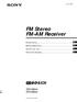 FM Stereo FM-AM Receiver