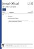 Jornal Oficial da União Europeia L 152. Legislação. Atos não legislativos. 58. o ano. Edição em língua portuguesa. 18 de junho de 2015.