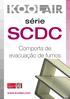 série SCDC Comporta de evacuação de fumos