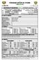 folha 01 FEDERAÇÃO GAÚCHA DE FUTEBOL  SÚMULA DO JOGO  01. COMPETIÇÃO Código: 23/07/1952 COPA FGF x 15:00 LOCAL: PORTO ALEGRE ESTÁDIO: PASSO D'AREIA