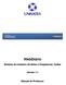 WebDiário Sistema de Cadastro de Notas e Frequências Online Versão 1.1 Manual do Professor