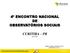 4º ENCONTRO NACIONAL DE OBSERVATÓRIOS SOCIAIS CURITIBA PR ( ) PEDRO GABRIL KENNE DA SILVA