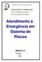 Atendimento à Emergência em Sistema de Riscos