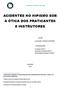 ACIDENTES NO HIPISMO SOB A ÓTICA DOS PRATICANTES E INSTRUTORES