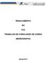 REGULAMENTO TCC TRABALHO DE CONCLUSÃO DE CURSO (MONOGRAFIA)