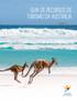 1 Working with Tourism Australia. Guia de Recursos de Turismo da Austrália