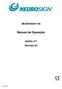 NEUROSIGN 100. Manual de Operação. NOP01-PT Revisão 03