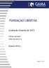 FUNDAÇÃO LIBERTAS. Avaliação Atuarial de 2015 COPASA SALDADO CNPB Relatório 022/16