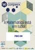 conpeex PIBIC-EM - UFG APOIO: REALIZAÇÃO: congresso de pesquisa, ensino e extensão !!!! 'º ld# 1' :;;:::,e N,O UNIVERSIDADE FEDERAL DE GOIAS