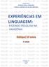 EXPERIÊNCIAS EM LINGUAGEM: