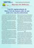 Resumo de Notícias. Sindicato dos Trabalhadores em Empresas de Telecomunicações e Operadoras de Mesas Telefônicas no Estado do Espírito Santo