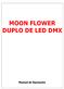 MOON FLOWER DUPLO DE LED DMX