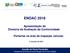 ENOAC Apresentação da Diretoria de Avaliação da Conformidade. 17 de julho de 2018