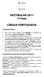 VESTIBULAR ª Fase LÍNGUA PORTUGUESA. Instruções Gerais: Instruções para a prova de Língua Portuguesa: