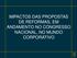 IMPACTOS DAS PROPOSTAS DE REFORMAS, EM ANDAMENTO NO CONGRESSO NACIONAL, NO MUNDO CORPORATIVO