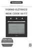 FORNO ELÉTRICO NEW COOK 60 F7