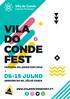 VILA DO CONDE FEST JULHO   JARDINS DA AV. JÚLIO GRAÇA FESTIVAL DA JUVENTUDE 2018